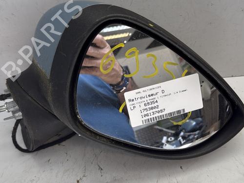 Used Right mirror FORD FIESTA VI (CB1, CCN) 1.4 TDCi (68 hp) 25923529