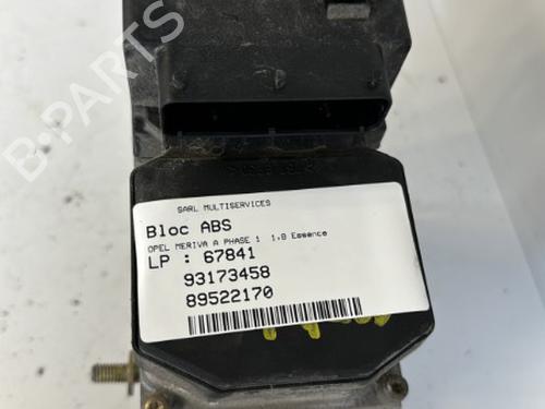 Used ABS pump OPEL MERIVA A MPV (X03) 1.8 (E75) (125 hp) 21346310