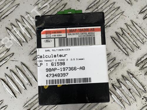 Used Control unit FORD TRANSIT Van (E_ _) 2.5 DI (EAL, EAS) (76 hp) 21351234