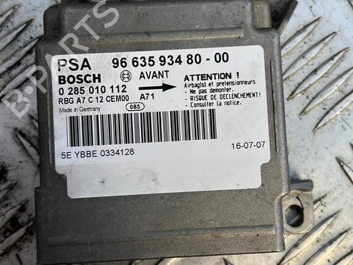 Used ECU airbags PEUGEOT 207 SW (WK_) 1.6 HDi (90 hp) 21339105