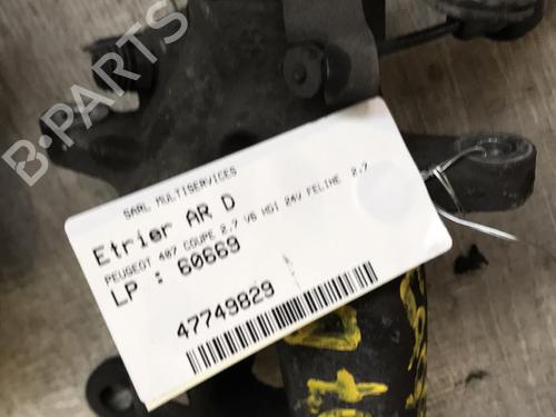 Used Right rear brake caliper PEUGEOT 407 Coupe (6C_) 2.7 HDi (204 hp) 21359020