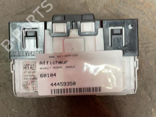 Used Display monitor RENAULT MEGANE II (BM0/1_, CM0/1_) 1.9 dCi (BM0G, CM0G) (120 hp) 21344157