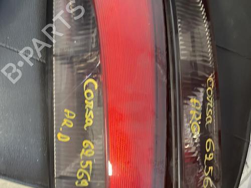 Used Right taillight OPEL CORSA C (X01) 1.2 Twinport (F08, F68) (80 hp) 21342923