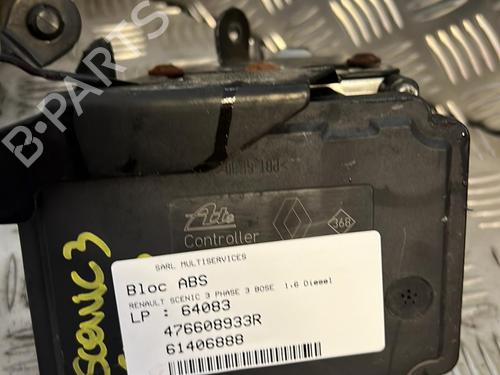 Used ABS pump RENAULT SCÉNIC III (JZ0/1_) 1.6 dCi (JZ00, JZ12) (130 hp) 21338294