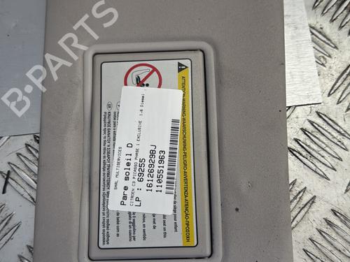 Used Right sun visor CITROËN C3 Picasso (SH_) 1.6 HDi (90 hp) 28061327