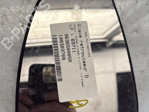 Used Right mirror glass RENAULT MEGANE III Hatchback (BZ0/1_, B3_) 1.5 dCi (BZ09, BZ0D, BZ1W, BZ29, BZ14) (110 hp) 27212832