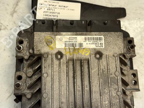 Engine control unit (ECU) RENAULT MEGANE III Hatchback (BZ0/1_, B3_) 1.5 dCi (BZ09, BZ0D, BZ1W, BZ29, BZ14) | BP27220756M57 