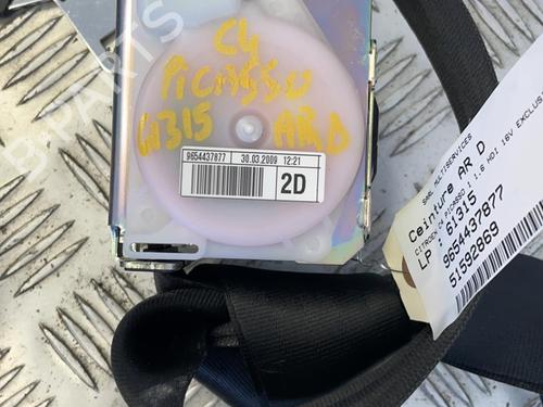 Used Rear right belt tensioner CITROËN C4 Picasso I MPV (UD_) 1.6 HDi (109 hp) 21350736