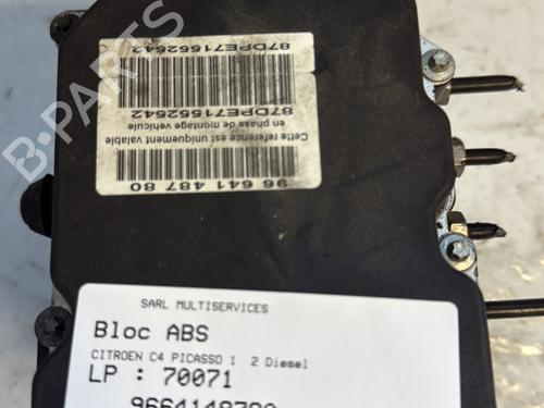 ABS pump CITROËN C4 Picasso I MPV (UD_) 2.0 HDi 138 | BP27397943M43 