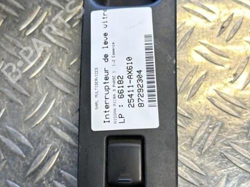 Used Right front window switch NISSAN MICRA III (K12) 1.2 16V (80 hp) 21333342