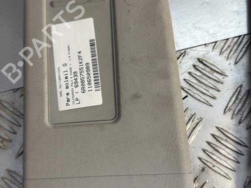 Used Left sun visor VW POLO V (6R1, 6C1) 1.6 TDI (90 hp) 28110209