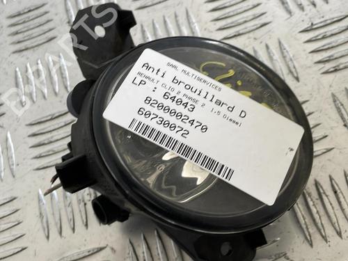 Used Right front fog light RENAULT CLIO II (BB_, CB_) 1.5 dCi (B/CB07) (65 hp) 21354399