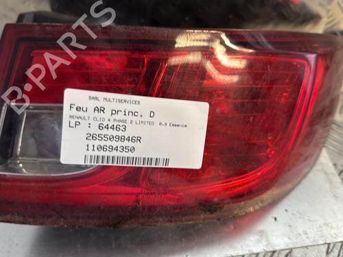 Right taillight RENAULT CLIO IV (BH_) 0.9 TCe 90 (BHNF, BHMA, BHMH, BHJK, BHJR) | BP28124180C35 