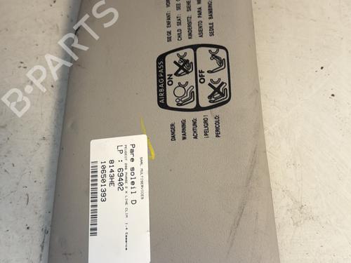 Right sun visor PEUGEOT 206 Hatchback (2A/C) 1.4 i | BP26166973I2 