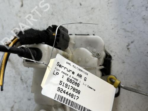 Used Rear left lock FIAT PANDA (169_) 1.1 (169.AXA1A) (54 hp) 21345681