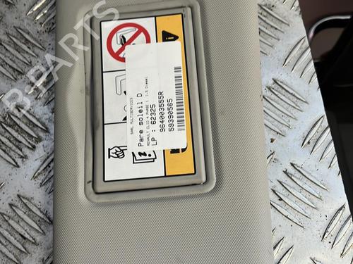 Used Right sun visor RENAULT CLIO IV (BH_) 1.5 dCi 90 (90 hp) 21331057