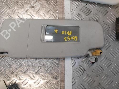 Used Left sun visor VW POLO V (6R1, 6C1) 1.6 TDI (90 hp) 21328555