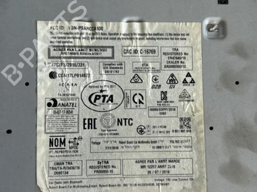 Radio PEUGEOT 208 I (CA_, CC_) 1.6 HDi / BlueHDi 75 | BP21353956E6 