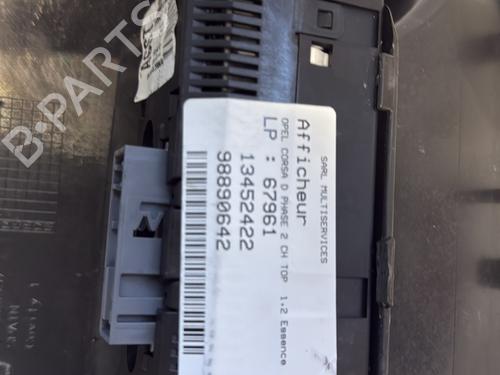 Display monitor OPEL CORSA D (S07) 1.2 (L08, L68) | BP22596586C48 