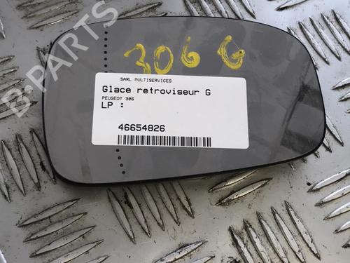 Speilglass venstre PEUGEOT 306 Hatchback (7A, 7C, N3, N5) 1.9 D (68 hp) 22918568