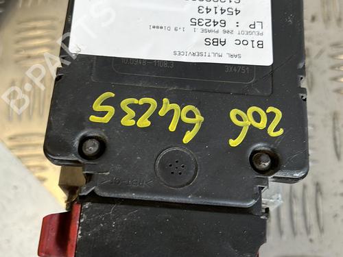 Used ABS pump PEUGEOT 206 Hatchback (2A/C) 1.9 D (69 hp) 21354257