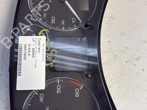 Used Instrument cluster PEUGEOT 307 (3A/C) 1.6 HDi 110 (109 hp) 22596692