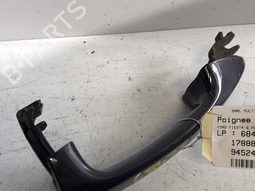 Used Front left exterior door handle FORD FIESTA VI (CB1, CCN) 1.4 TDCi (70 hp) 21355727