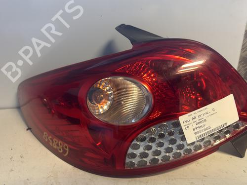 Used Left taillight PEUGEOT 206+ (2L_, 2M_) 1.4 i (73 hp) 22596614