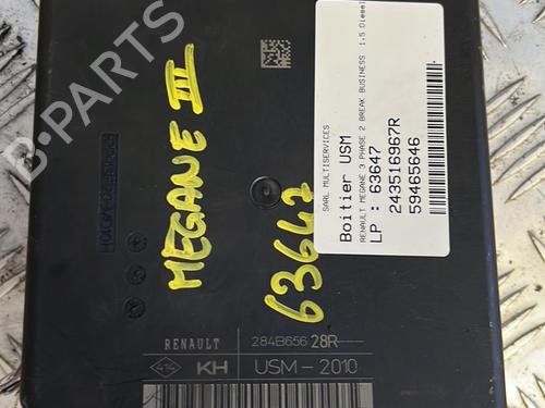 Sikringsdåse RENAULT MEGANE III Grandtour (KZ0/1) 1.5 dCi (KZ09, KZ0D, KZ1G, KZ29, KZ14, KZ1W, KZ10, KZ1F,... (110 hp) 21338766