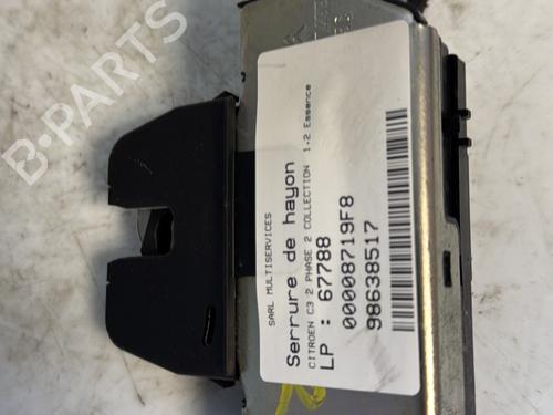 Used Tailgate lock CITROËN C3 II (SC_) 1.2 VTi 82 (82 hp) 22438731