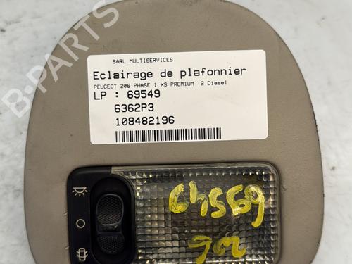 Innerbelysning PEUGEOT 206 Hatchback (2A/C) 2.0 HDI 90 | BP27284628I8 