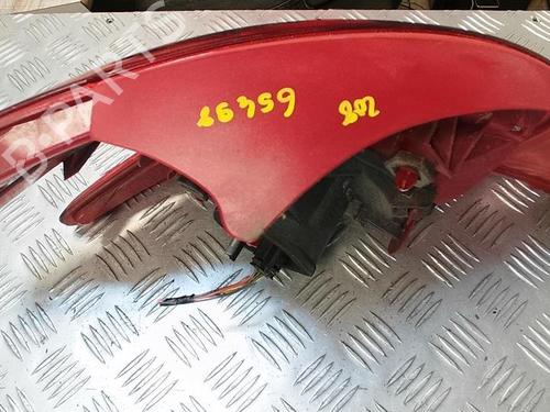 Used Right taillight PEUGEOT 208 I (CA_, CC_) 1.4 HDi (68 hp) 21332278