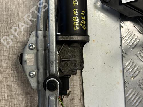 Used Front wiper motor SKODA FABIA II (542) 1.2 12V (60 hp) 21346616