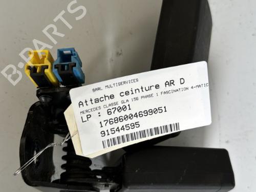Used Seat buckle MERCEDES-BENZ GLA-CLASS (X156) GLA 200 CDI 4-matic (156.902) (136 hp) 21337458