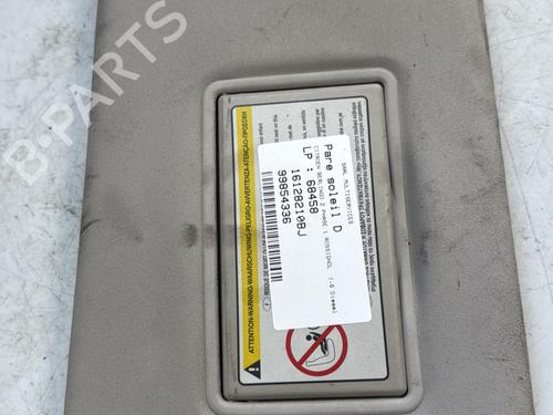 Right sun visor CITROËN BERLINGO MULTISPACE (B9) 1.6 HDi 110 | BP23798485I2 