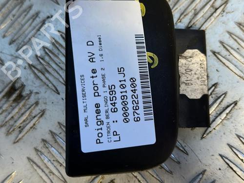 Used Front right exterior door handle CITROËN BERLINGO / BERLINGO FIRST Box Body/MPV (M_) 1.6 HDI 75 (MB9HW) (75 hp) 21332909