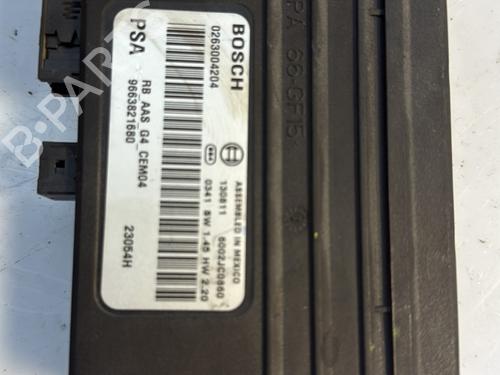 Control unit CITROËN BERLINGO Box Body/MPV (B9) 1.6 HDi / BlueHDi 75 | BP27356876M11 