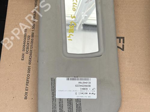 Used Right sun visor RENAULT CLIO III (BR0/1, CR0/1) 1.5 dCi (C/BR0G, C/BR1G) (68 hp) 21354378