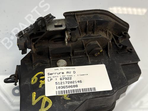 Used Front right lock BMW 1 (E87) 120 i (150 hp) 24541255