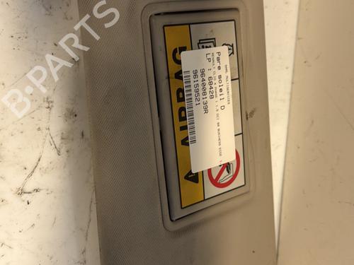 Right sun visor RENAULT CLIO IV (BH_) 1.5 dCi 90 | BP21355340I2 