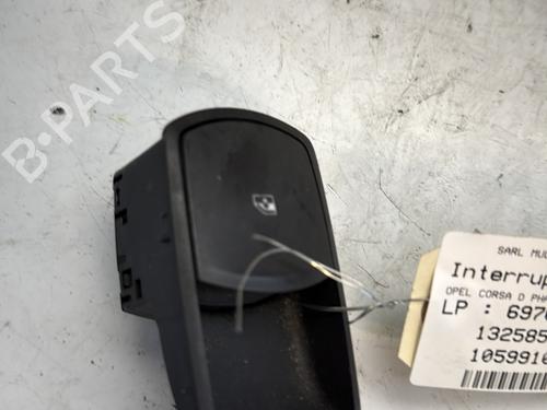Used Left front window switch OPEL CORSA D (S07) 1.3 CDTI (L08, L68) (90 hp) 25866455
