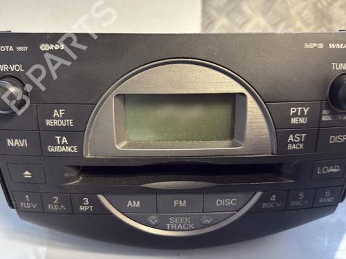 Used Radio TOYOTA RAV 4 III (_A3_) 2.2 D 4WD (ALA30_, ALA30R) (177 hp) 25130278