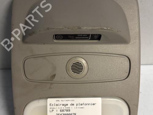 Used Interior roof light RENAULT CLIO IV (BH_) 1.5 dCi 75 (75 hp) 22371371
