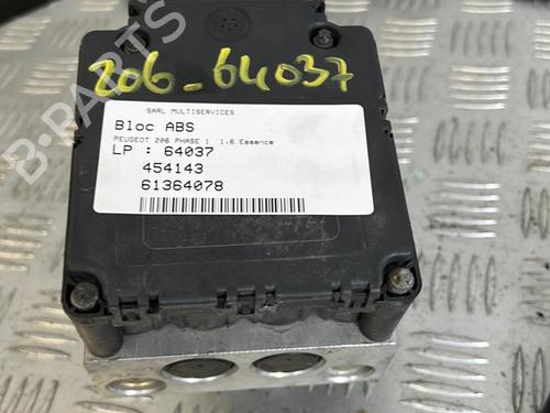 Used ABS pump PEUGEOT 206 Hatchback (2A/C) 1.6 16V (109 hp) 21338323