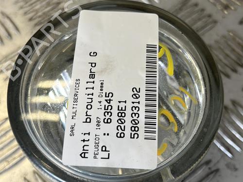 Used Left front fog light PEUGEOT 1007 (KM_) 1.4 HDi (68 hp) 21339156