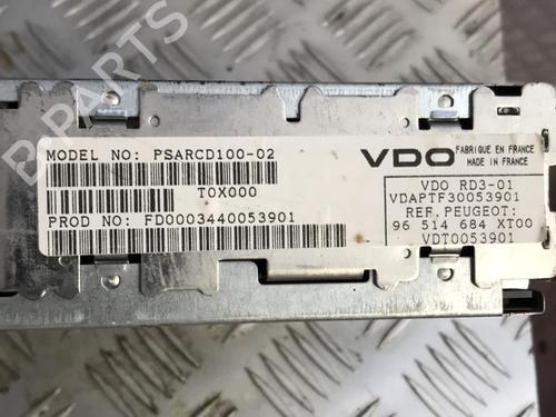 Bilradio PEUGEOT 206 Hatchback (2A/C) 2.0 HDI 90 (90 hp) 21347331