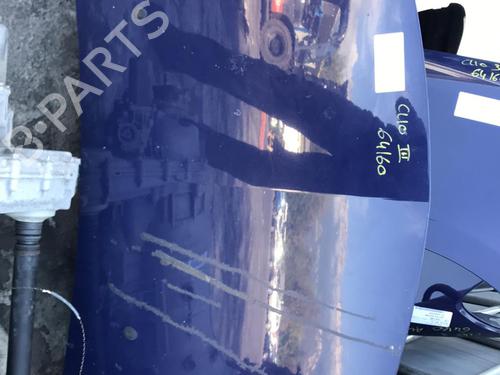 Used Hood RENAULT CLIO III Grandtour (KR0/1_) 1.5 dCi (KR0F) (86 hp) 21338266