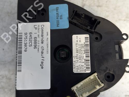 Climate control PEUGEOT 807 (EB_) 2.2 HDi | BP22201929I5 