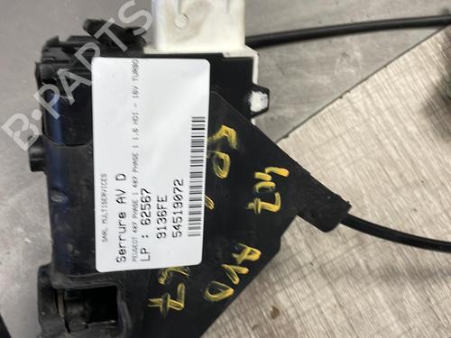 Used Front right lock PEUGEOT 407 (6D_) 1.6 HDi 110 (6D9HZC, 6D9HYC) (109 hp) 21358379