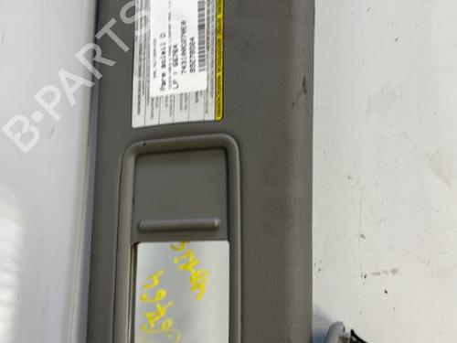 Used Right sun visor TOYOTA YARIS (_P9_) 1.4 D-4D (NLP90_, NLP90R) (90 hp) 21330345